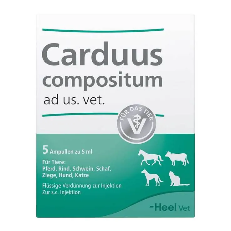 Carduus Compositum Ampullen vet. (für Tiere), 5X5 ml