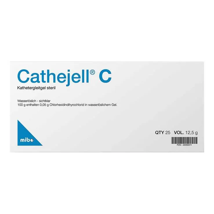 Cathejell C steriles Gleitgel Zhs 12,5 g, 25 St
