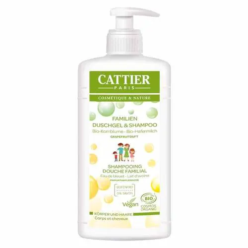 Cattier Moussant Familial Duschgel, 500 ml