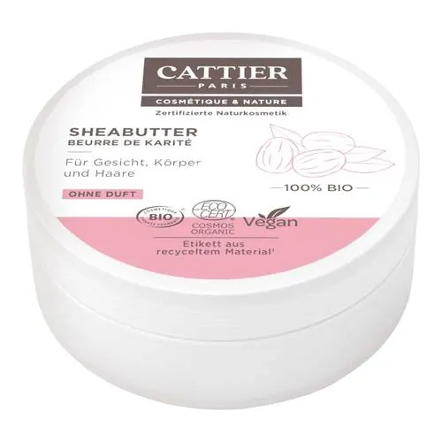 Cattier Sheabutter 100% biologisch, 100 g