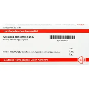 CAUSTICUMHAHNEMANNID30Ampullen8X1ml