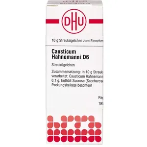 CAUSTICUMHAHNEMANNID6Globuli10g