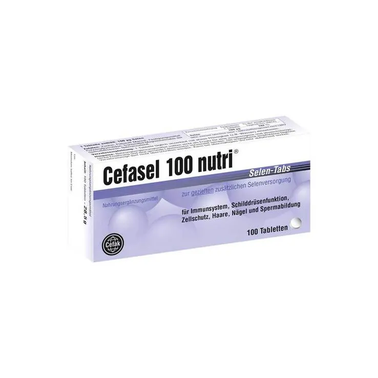 Cefasel 100 nutri Selen Tabs Tabletten, 100 St
