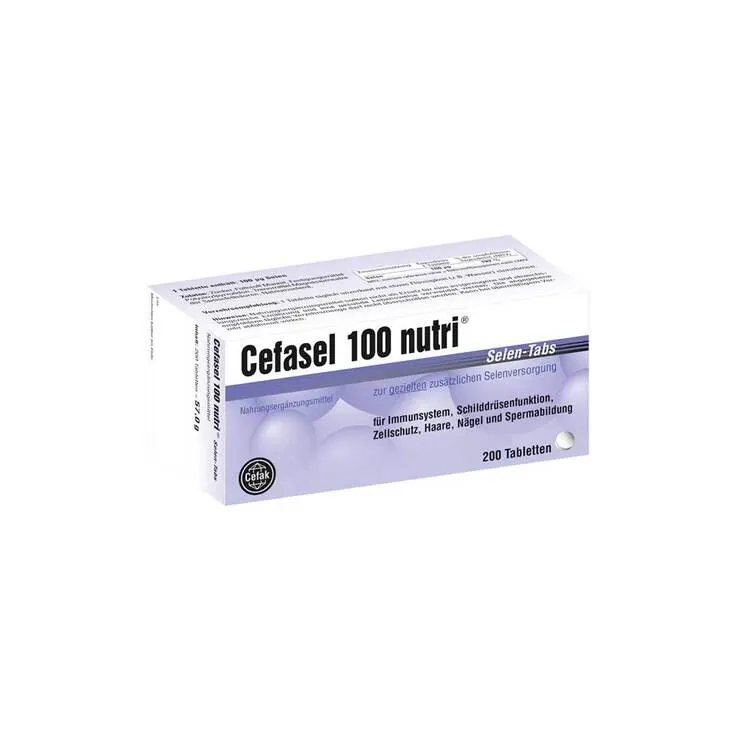 Cefasel 100 nutri Selen Tabs Tabletten, 200 St