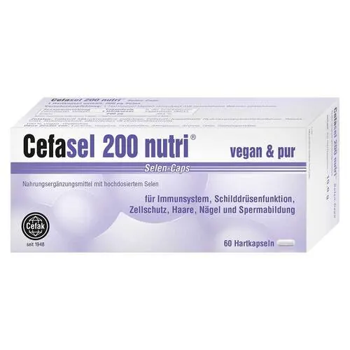 Cefasel 200 nutri Selen-Caps, 60 St