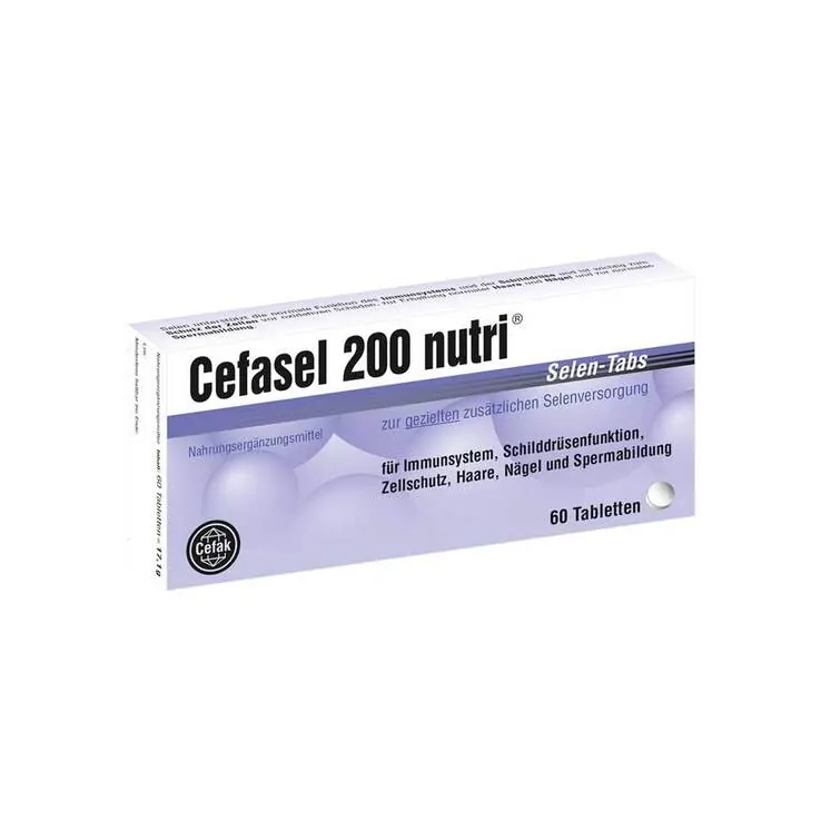 Cefasel 200 nutri Selen-Tabs, 60 St