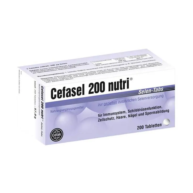 Cefasel 200 nutri Selen Tabs Tabletten, 200 St
