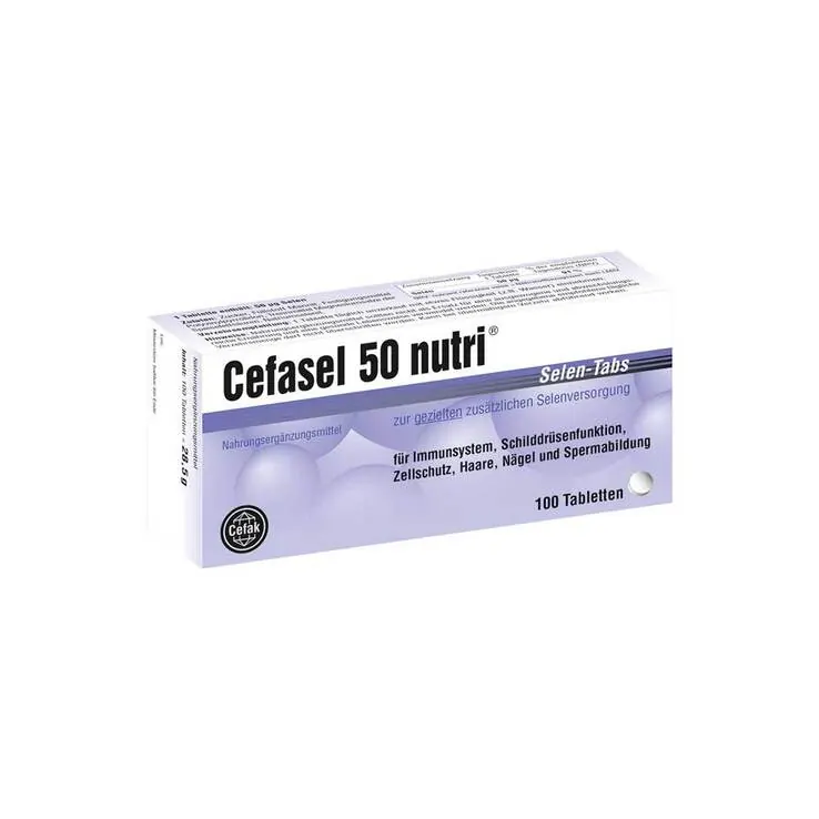 Cefasel 50 nutri Selen Tabs Tabletten, 100 St