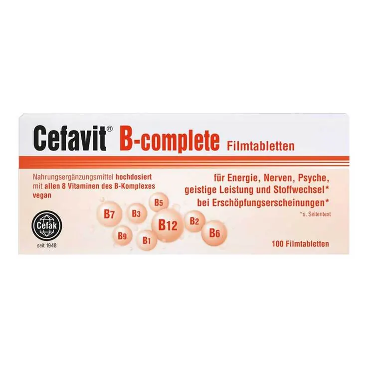 Cefavit B-complete Filmtabletten, 100 St