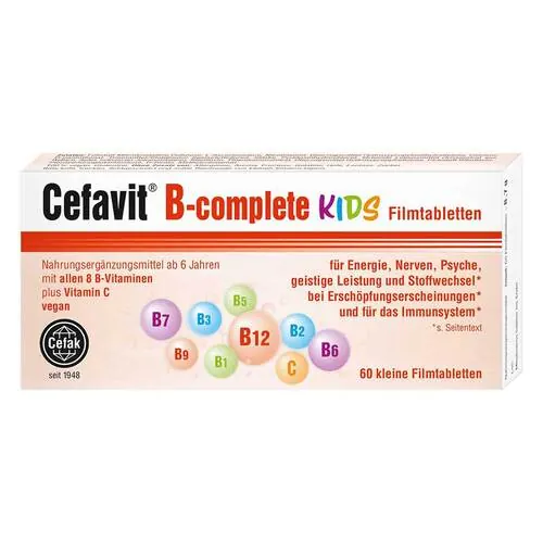 Cefavit B-complete Kids Filmtabletten, 60 St