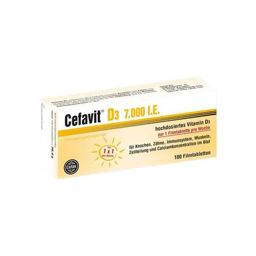 Cefavit D3 7.000 I.E. Filmtabletten, 100 St