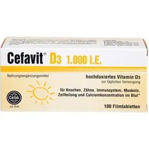 CEFAVITD31.000I.E.Filmtabletten100Stück
