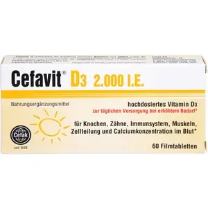 CEFAVITD32.000I.E.Filmtabletten60Stück