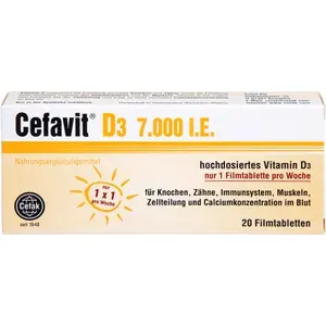 CEFAVITD37.000I.E.Filmtabletten20Stück