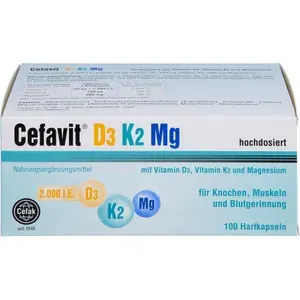 CEFAVITD3K2Mg2.000I.E.Hartkapseln100Stück