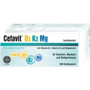 CEFAVITD3K2Mg7.000I.E.Hartkapseln100Stück