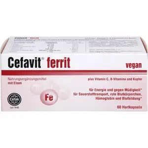 CEFAVITferritHartkapseln60Stück
