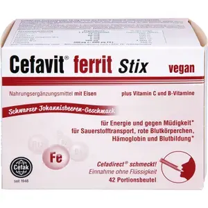 CEFAVITferritStixGranulat42Stück