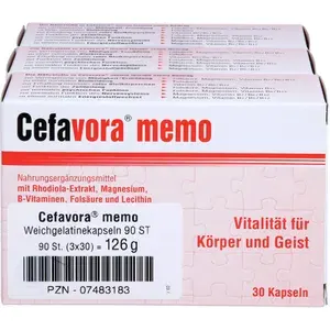 CEFAVORAmemoWeichgelatinekapseln90Stück