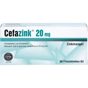 CEFAZINK20mgFilmtabletten60St
