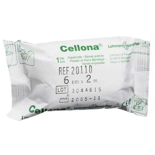CELLONA Gipsbinden 6 cmx2 m, 1 St