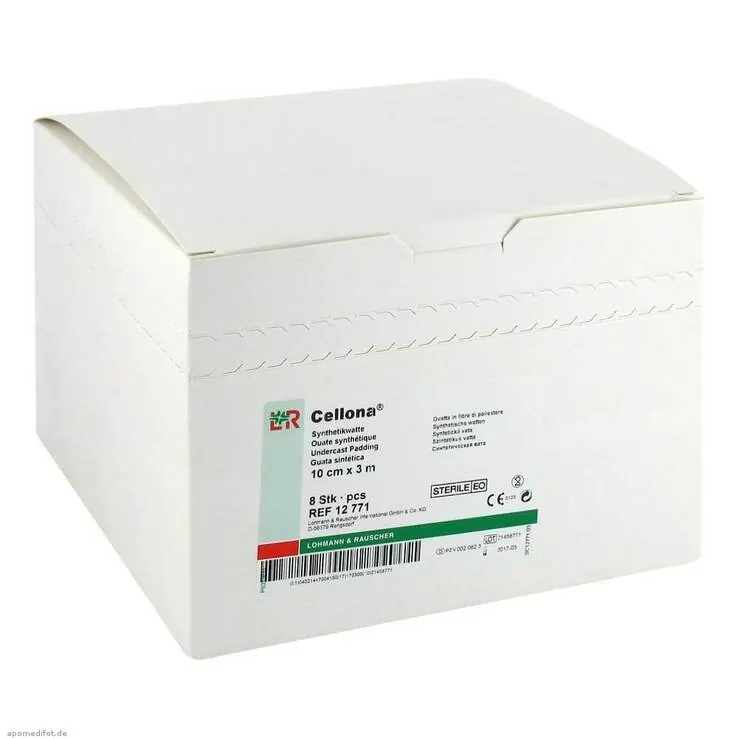Cellona Synthetikwatte 10cmx3m steril, 8 St