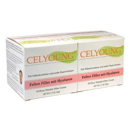 Celyoung Falten Filler mit Hyaluron Creme, 100 ml