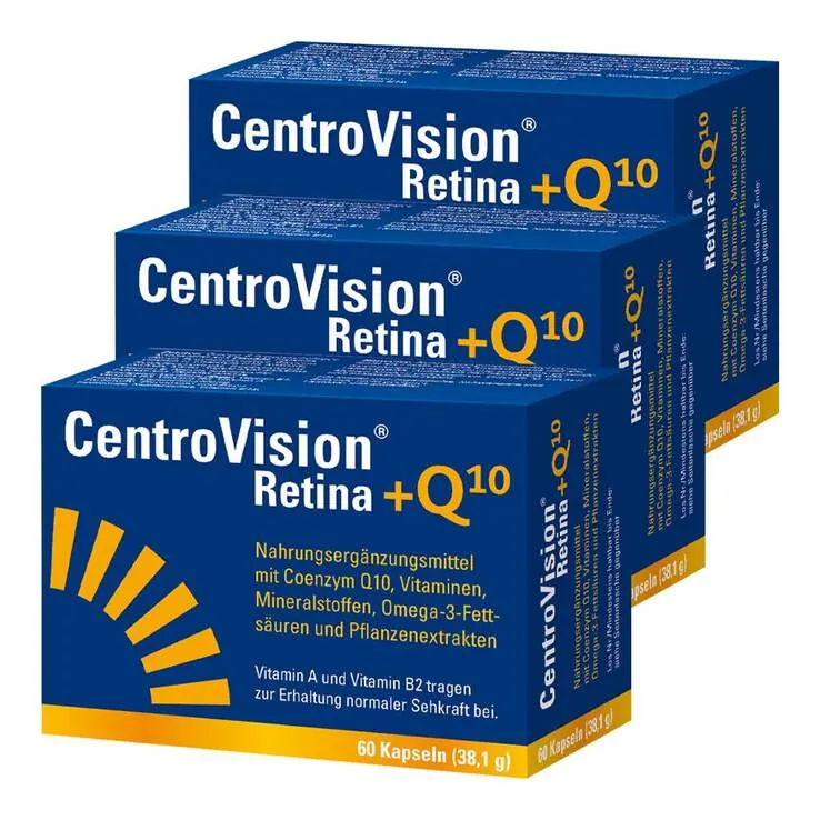 Centrovision Retina + Q10 Kapseln, 180 St