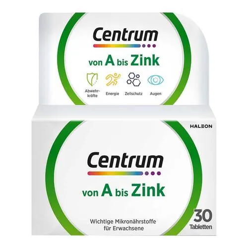 Centrum A-Zink Tabletten, 30 St