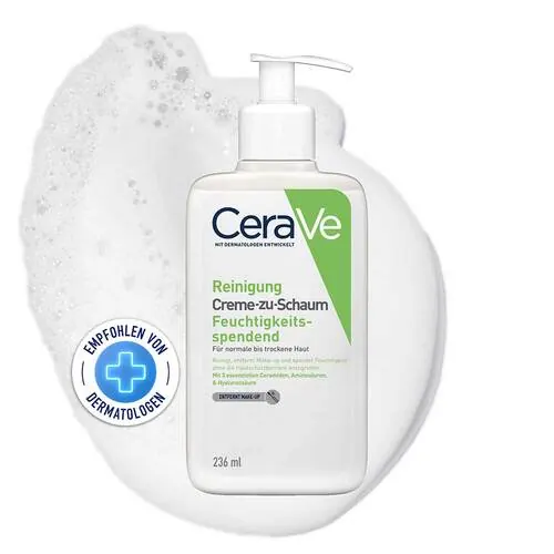 Cerave Creme-zu-Schaum Reinigung, 236 ml