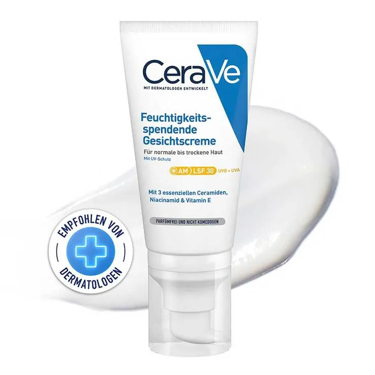 Cerave feuchtigkeitsspendende Gesichtscreme SPF 30, 52 ml
