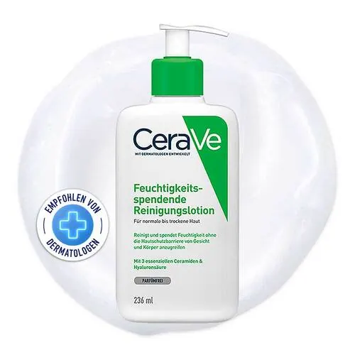 Cerave feuchtigkeitsspendende Reinigungslotion, 236 ml