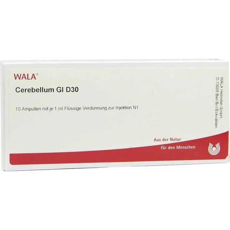 Cerebellum GL D 30 Ampullen, 10X1 ml