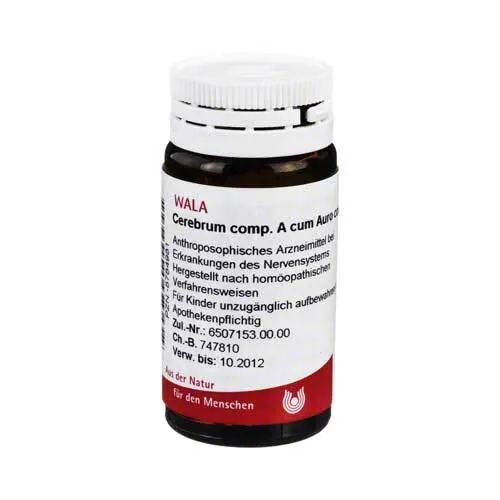 Cerebrum comp.A cum Auro comp.Globuli, 20 g