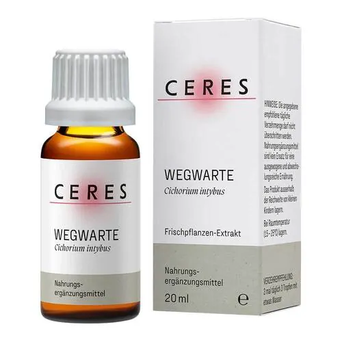 Ceres Wegwarte Cichorium intybus Extrakt Tropfen, 20 ml