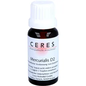 CERESMercurialisD2Dilution20ml
