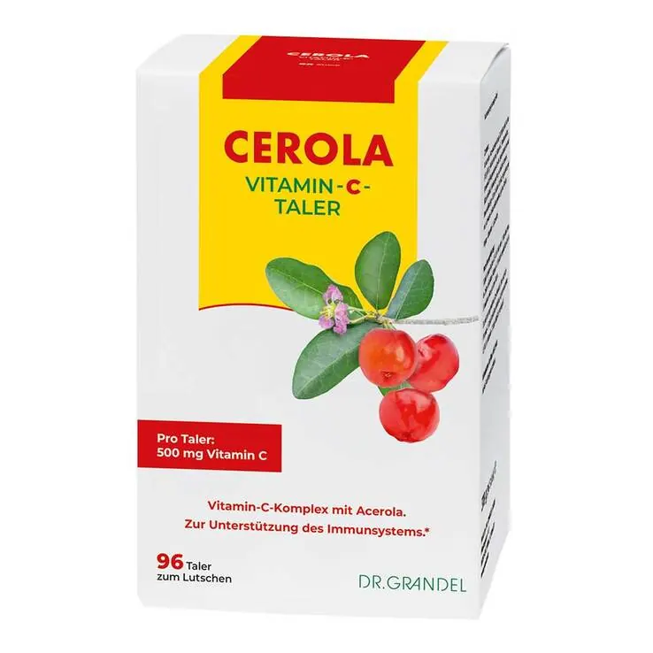 Cerola Vitamin C Taler Grandel, 96 St