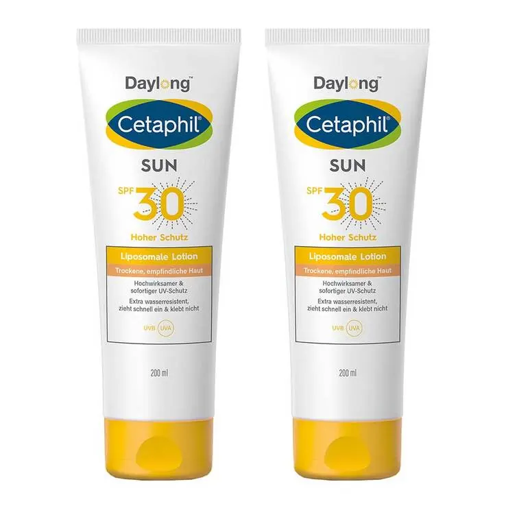 Cetaphil Sun liposomale Lotion SPF 30 Sonnenschutz, 2x200 ml