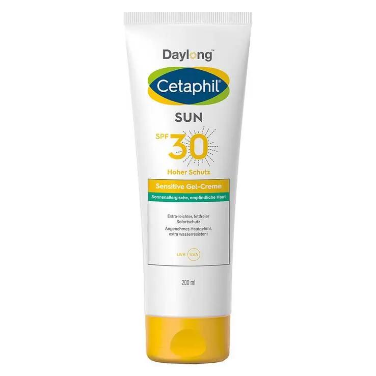 Cetaphil Sun sensitive Gel-Creme SPF 30 Sonnenschutz, 200 ml