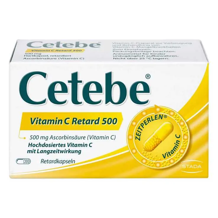 Cetebe® Vitamin C Retard 500, 180 St