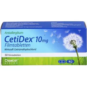 CETIDEX10mgFilmtabletten50St