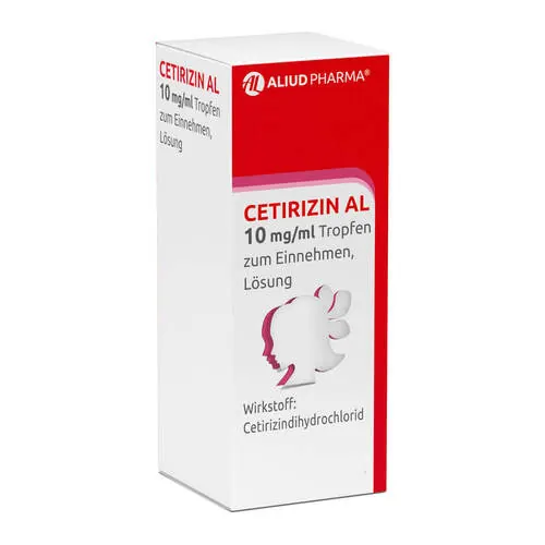 Cetirizin AL 10 mg / ml Tropfen zum Einnehmen, 10 ml