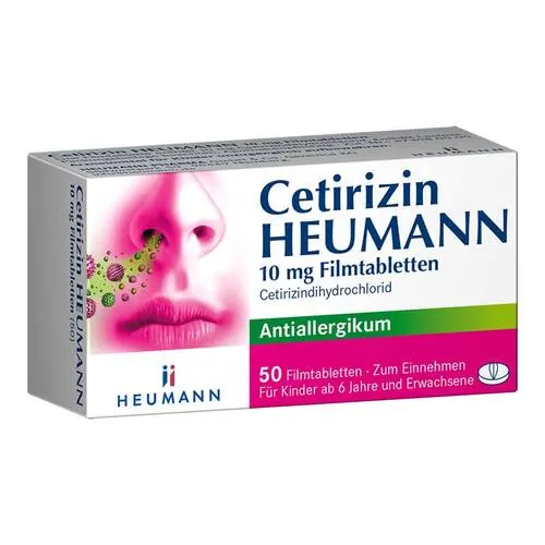 Cetirizin Heumann 10 mg Filmtabletten, 50 St