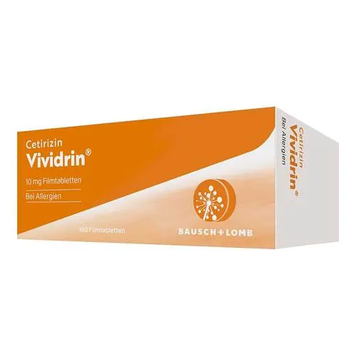 Cetirizin Vividrin 10 mg Filmtabletten, 100 St