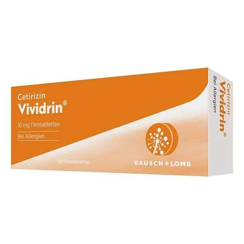 Cetirizin Vividrin 10 mg Filmtabletten, 50 St