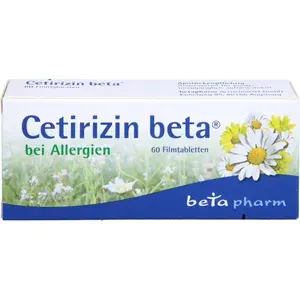 CETIRIZINbetaFilmtabletten60St