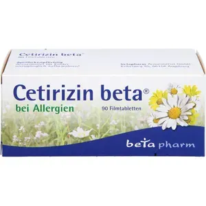 CETIRIZINbetaFilmtabletten90St