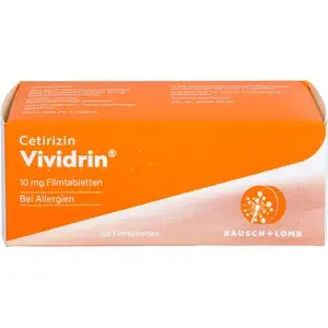 CetirizinVividrin10mgFilmtabletten100St