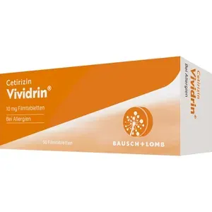CETIRIZINVividrin10mgFilmtabletten50St