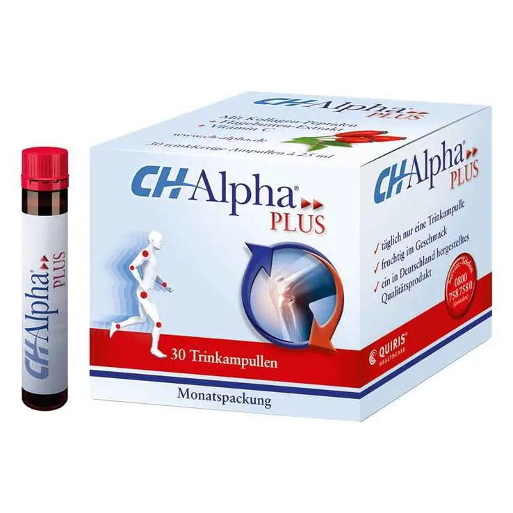 CH Alpha Plus Trinkampullen, 30 St